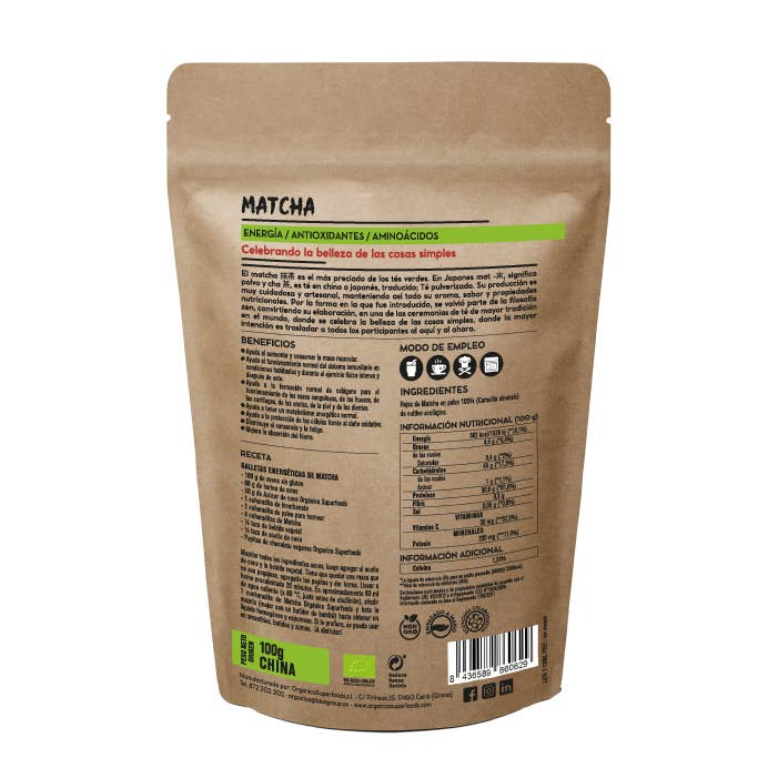 Matcha 100 g Luomu