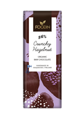 Raakasuklaa Crunchy Hazelnut 56 % 40 g Luomu