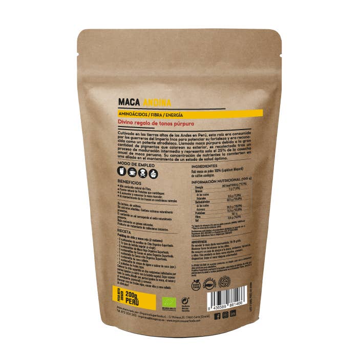 Maca 200 g Luomu